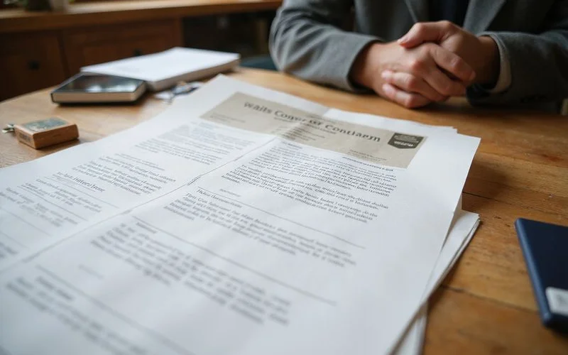 A recorded contract for deed and a loan servicing statement