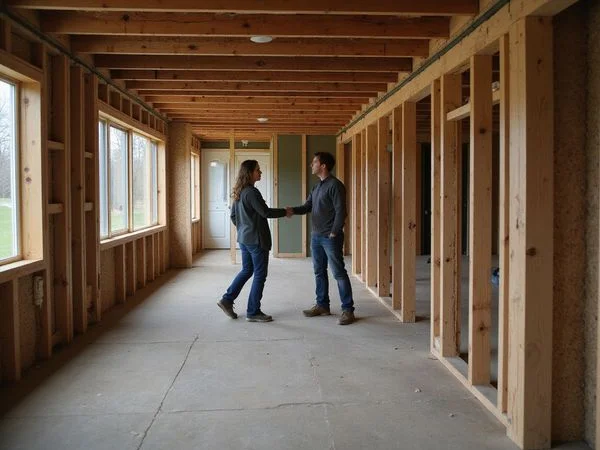 Unfinished basement remodel